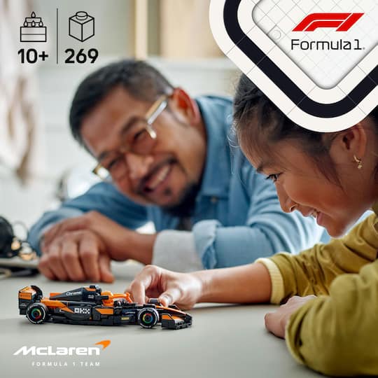LEGO® Speed Champions McLaren F1® Team MCL38 Race Car Vehicle Set 77251